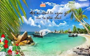 Tranh phong cảnh thiên nhiên in 3D