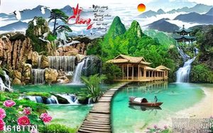 Tranh phong thủy psd nghệ thuật đẹp nhất