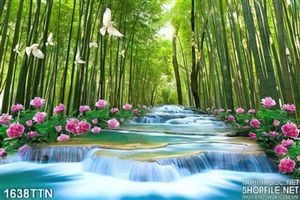 Tranh psd decor phong thủy nghệ thuật