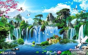 Tranh phong cảnh mùa xuân nghệ thuật