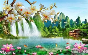 Tranh thác nghệ thuật tráng trí độc đáo in uv
