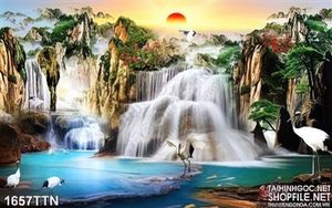 Tranh thác phong thủy nghệ thuật wall decor