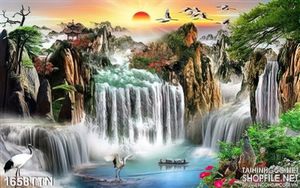 Tranh decor phong cảnh nghệ thuật đẹp