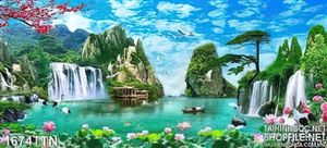 Tranh phong cảnh nghệ thuật wall decor