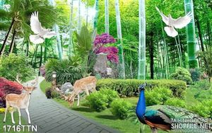 Tranh 3D phong cảnh thiên nhiên nghệ thuật