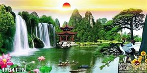 Tranh phong cảnh thiên nhiên nghệ thuật đẹp nhất