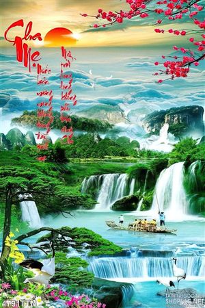 Tranh psd nghệ thuật in uv mới nhất