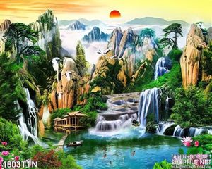 Tranh phong cảnh nghệ thuật in 3D mới nhất