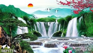 Tranh psd phong thủy nghệ thuật in 3D