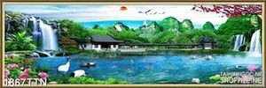 Tranh phong cảnh nghệ thuật in 3D