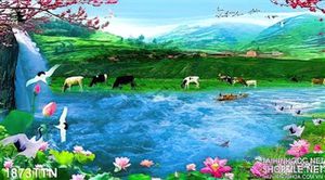 Tranh phong thủy hữu tình decor
