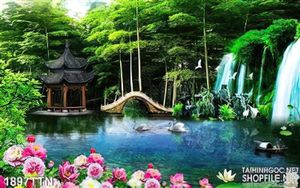 Tranh psd phong cảnh nghệ thuật mới nhất