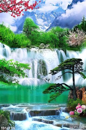 Tranh in 3D phong thủy hữu tình