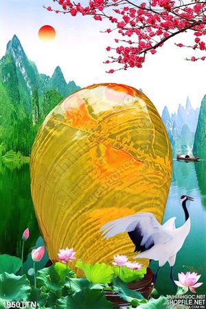 Tranh wall phong cảnh nghệ thuật