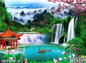 Tranh decor phong thủy mùa xuân