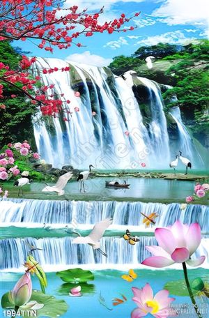 Tranh phong thủy mua xuân decor