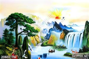 Tranh decor sơn dầu phong thủy đẹp nhất