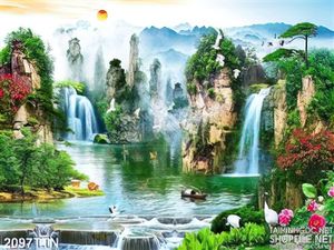 Tranh decor phong thủy mới nhất hiện nay