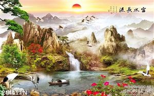 Tranh wall thư pháp phong thủy mới nhất