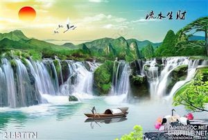 Tranh thư pháp phong thủy nghệ thuật đẹp