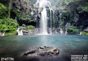 Tranh thác nước treo tường nội thất