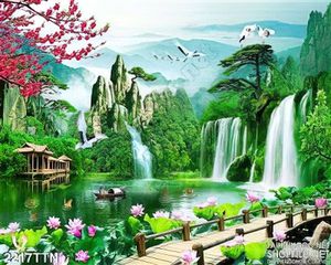 Tranh decor phong thủy hữu tình mới nhất