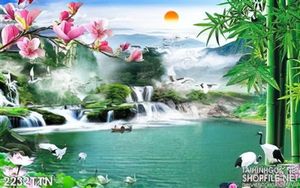 Tranh decor phong cảnh nghệ thuật