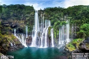 Tranh thác nước trang trí tường