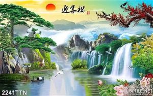 Tranh wall phong cảnh nghệ thuật mới nhất