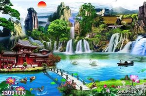 Tranh phong thủy in 3D chất lượng
