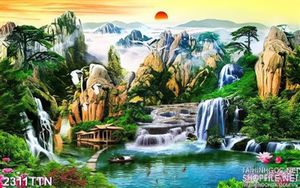 Tranh in 3D phong cảnh nghệ thuật mới nhất