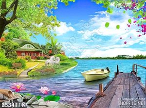 Tranh decor phong cảnh nghệ thuật mới nhất