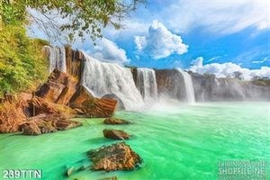 Tranh thác nước trang trí nghệ thuật