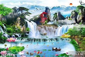 Tranh decor phong cảnh nghệ thuật