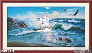 Tranh phong thủy thuận buồm xuôi gió