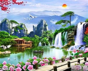 Tranh decor phong cảnh nghệ thuật