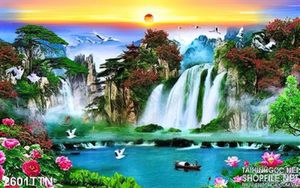 Tranh decor phong thủy đẹp độc đáo
