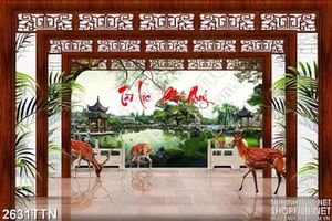 Tranh phong cảnh tài lộc phú quý
