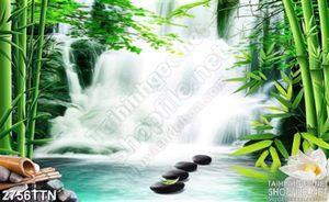 Tranh suối đẹp spa