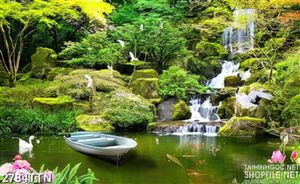 Tranh thiên nhiên hữu tình đẹp