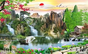 Tranh phong cảnh nghệ thuật thiên nhiên in uv