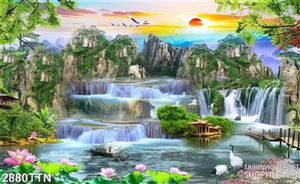 Tranh thác nhiều tầng đẹp
