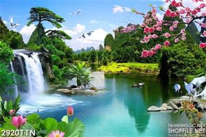 Tranh thác nước hữu tình