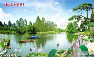 Tranh cảnh thiên nhiên núi non