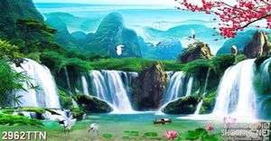 Tranh đẹp phong thủy mùa xuân mới