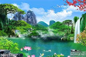 Tranh decor phong thủy đẹp