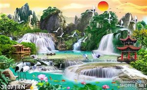 Tranh phong thủy decor in uv