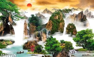 Tranh thủy mặc phong thủy đẹp