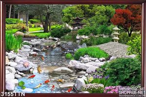 Tranh thiên nhiên phong cảnh 3D