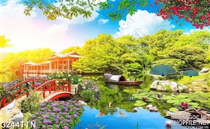Tranh phong cảnh mùa thu mới